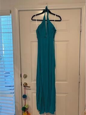 Women's Superdown teal size small maxi dress